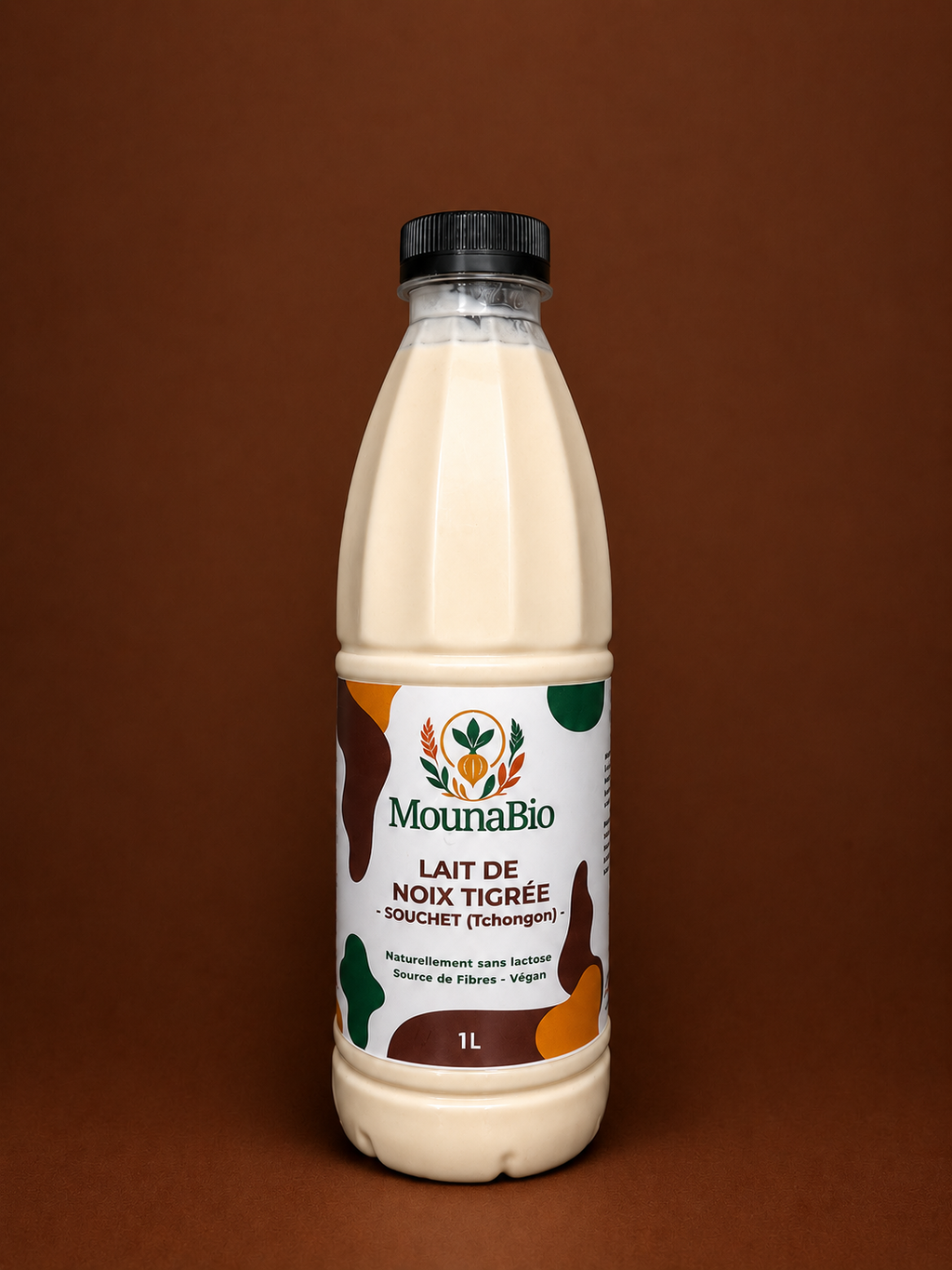 Lait de Noix Tigrées (Souchet) sucré aux dattes –  1L