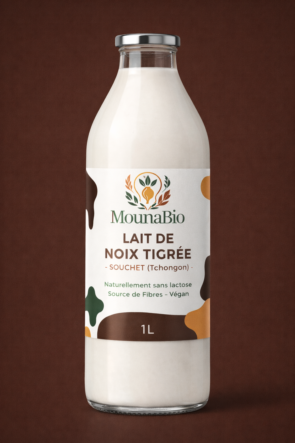 Lait de Noix Tigrées (Souchet) Naturel –  1L