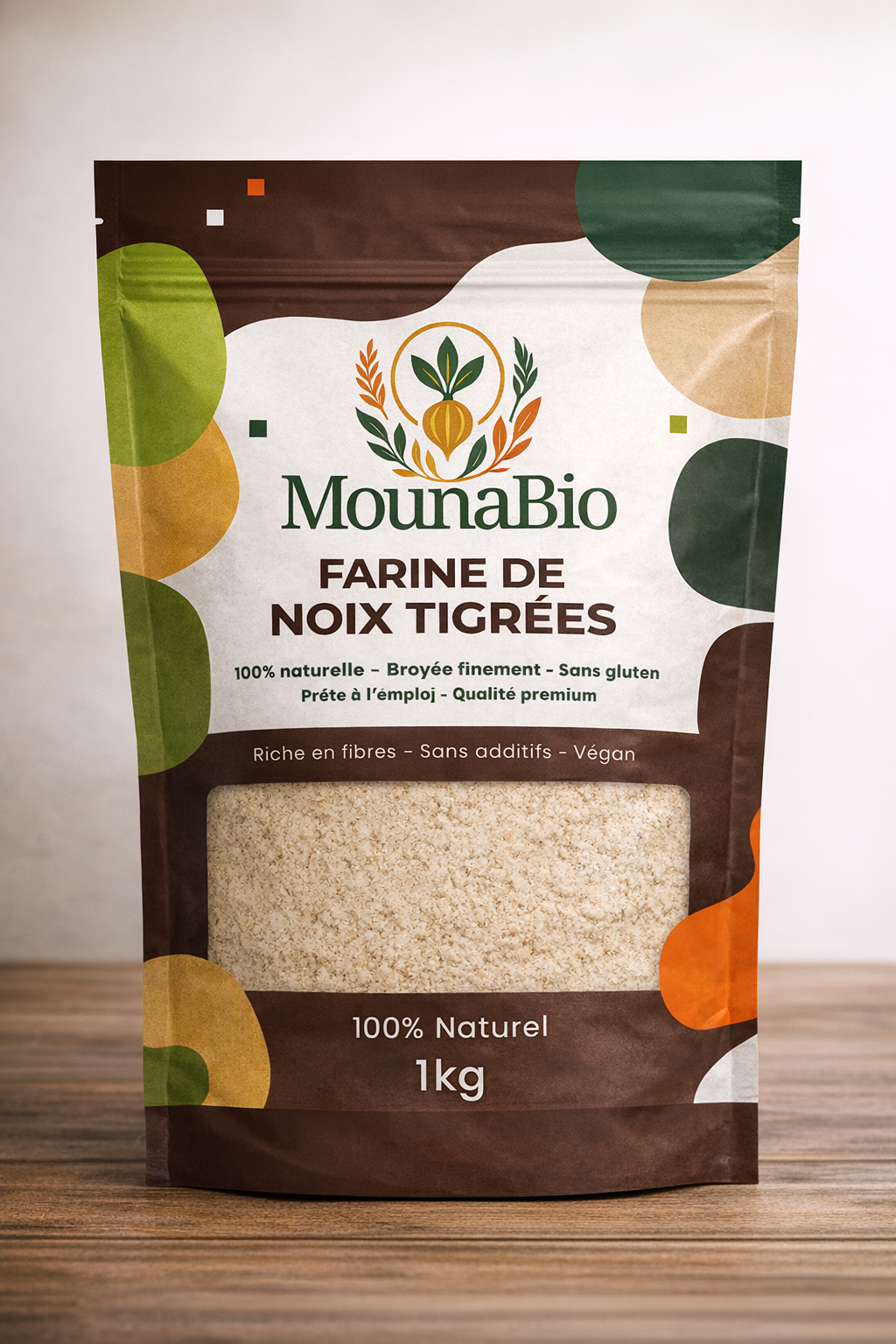 Farine de Noix Tigrées (Souchet) - 1kg