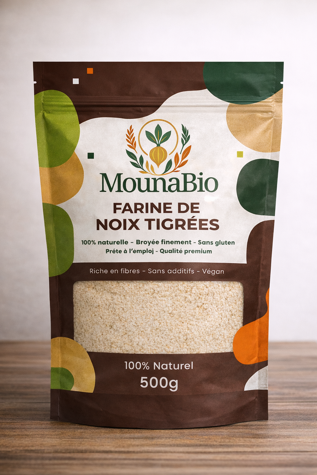 Farine de Noix Tigrées (Souchet) - 500g