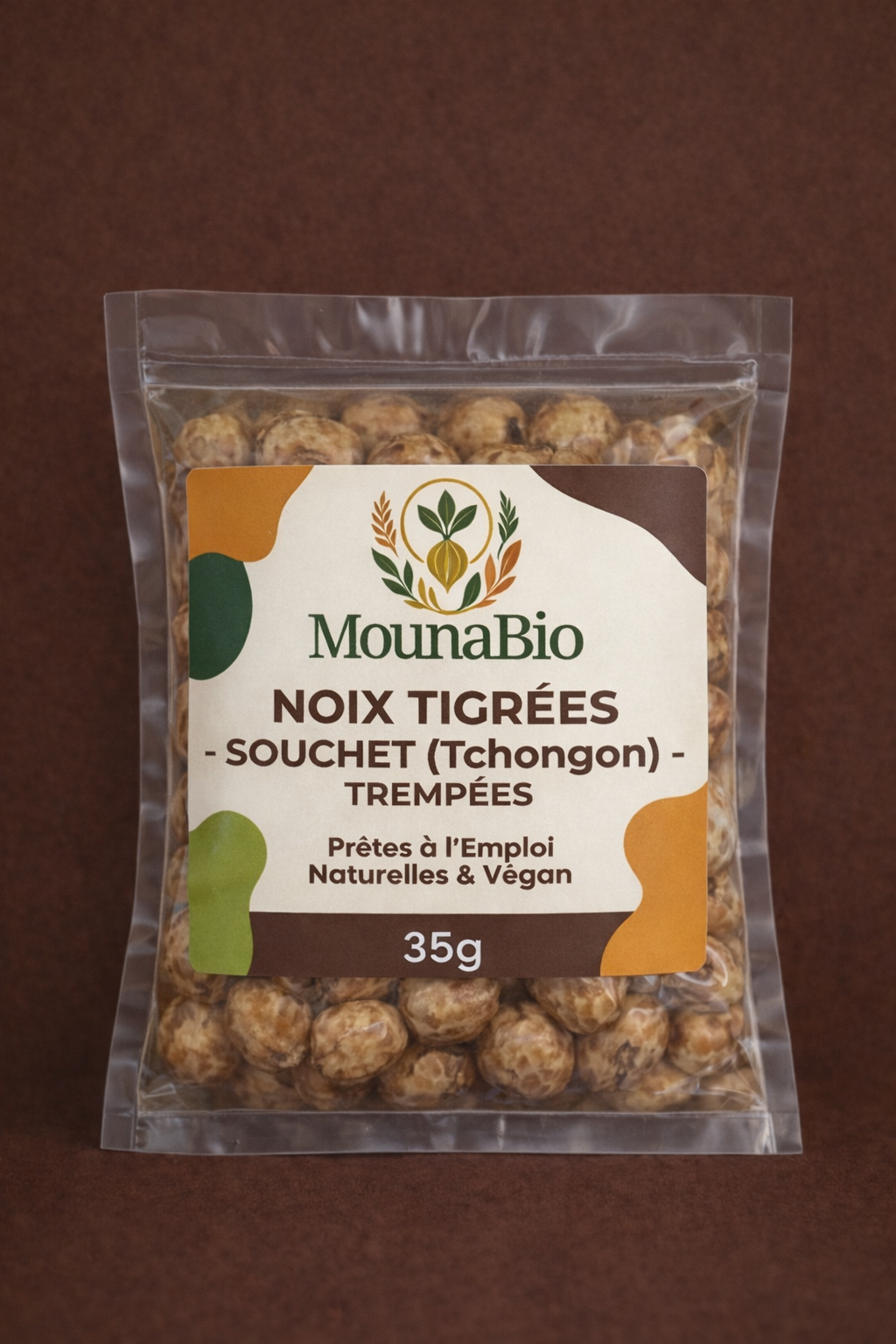 Noix tigrées (Souchet) trempées