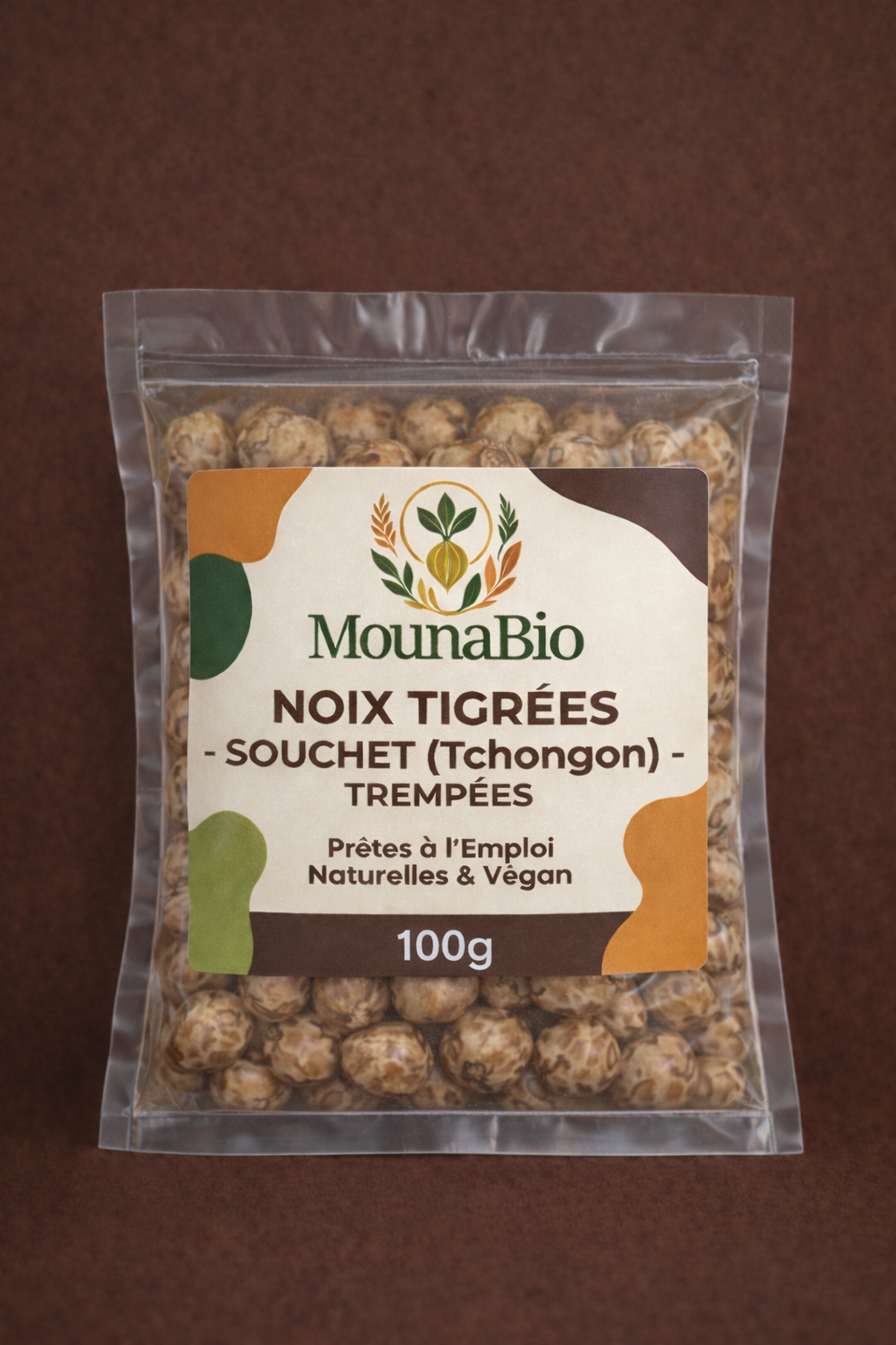 Noix tigrées (Souchet) trempées