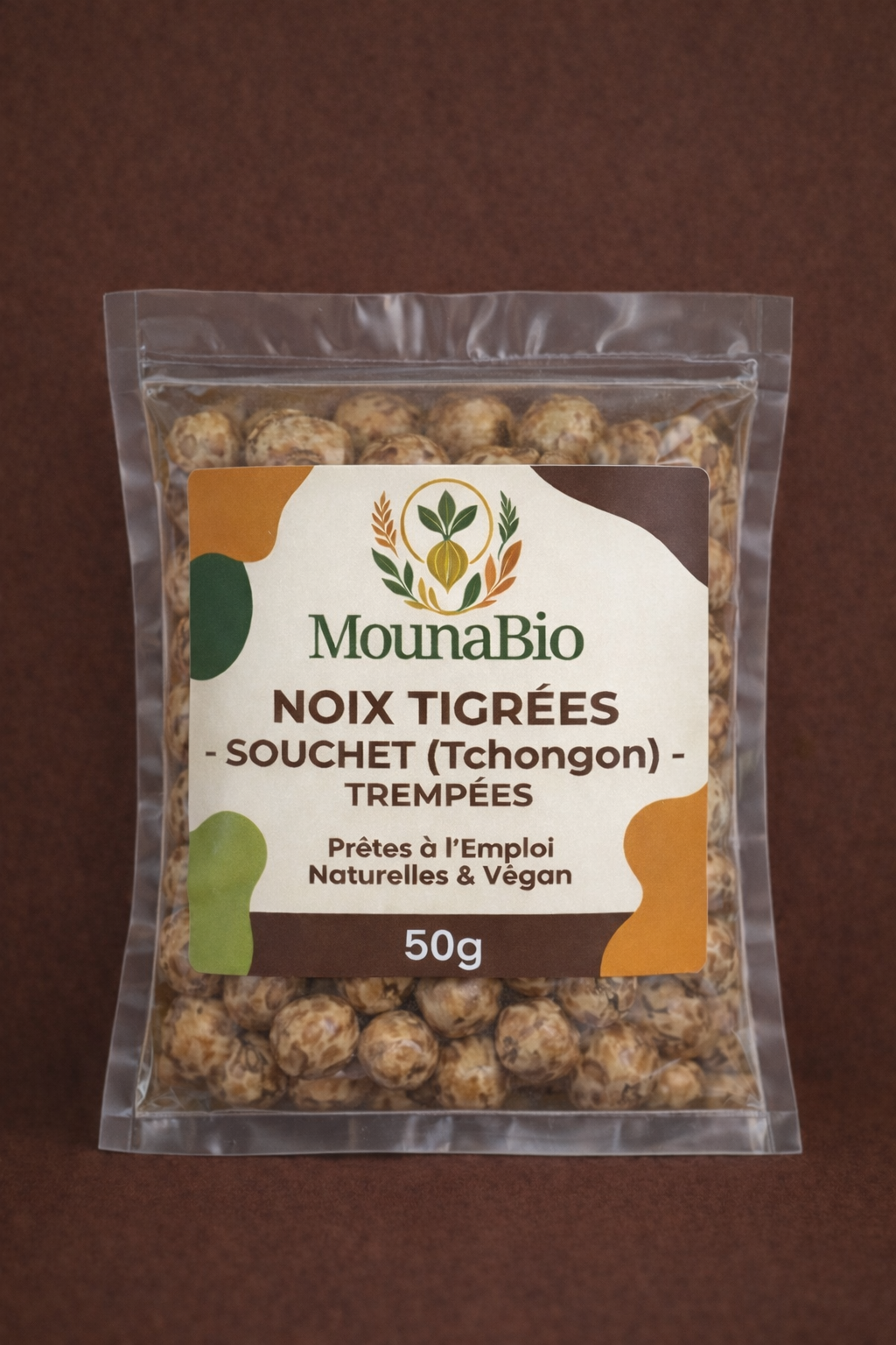 Noix tigrées (Souchet) trempées